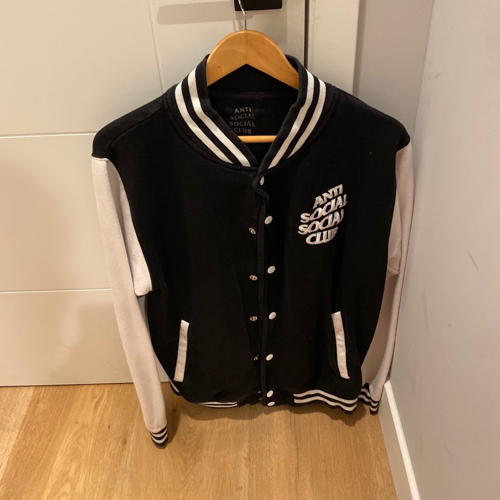 Anti Social Club letterman Varsity Jacket size L